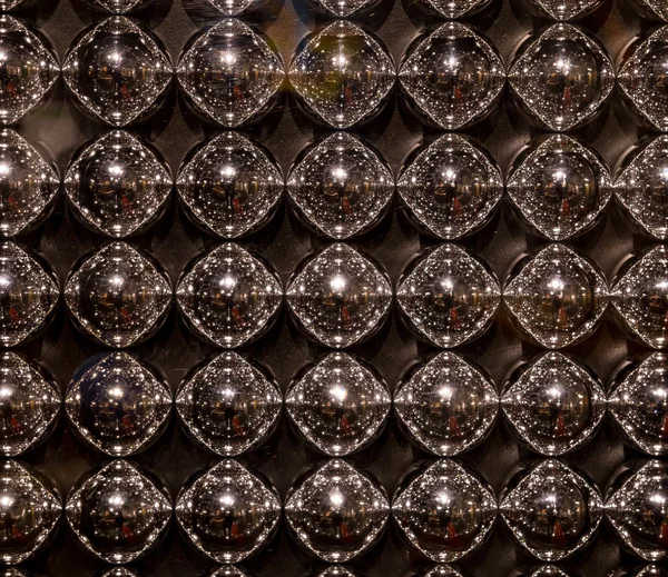 金属ボールの抽象的なテクスチャ — ストック写真