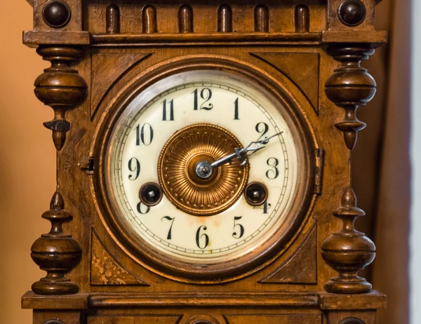 Vintage relógio antigo face closeup — Fotografia de Stock