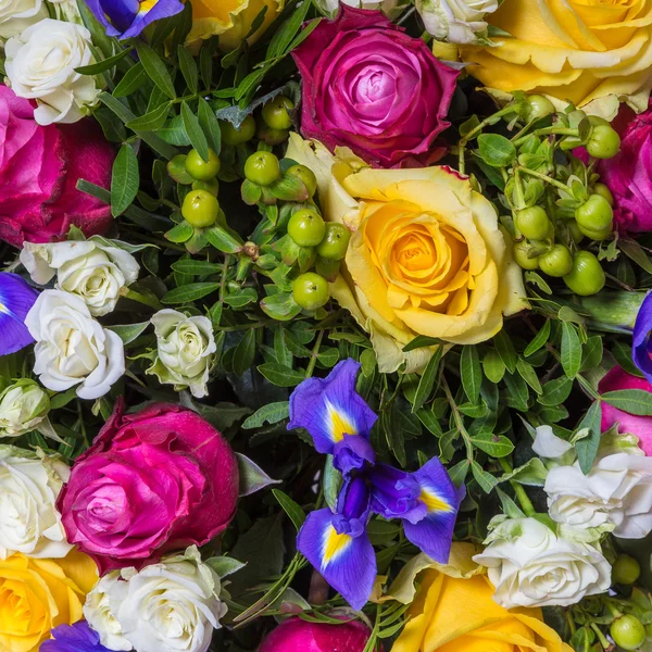 Abstracte achtergrond van bloemen — Stockfoto