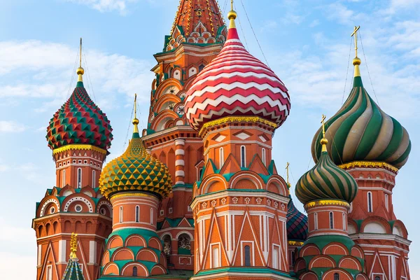 Saint basil's cathedral i Moskva, Ryssland — Stockfoto