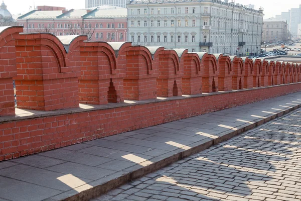 Kremlin muur, Moskou, Rusland — Stockfoto