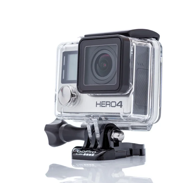 MOSCÚ, RUSIA 29 de junio de 2015: GoPro Hero 4 — Foto de Stock