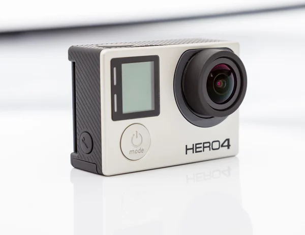 MOSCÚ, RUSIA 29 de junio de 2015: GoPro Hero 4 — Foto de Stock