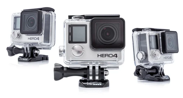 MOSCÚ, RUSIA 29 de junio de 2015: GoPro Hero 4 —  Fotos de Stock