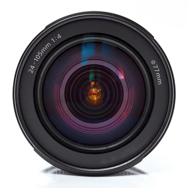 De lens van de camera. Close-up foto — Stockfoto