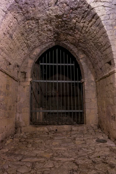 Puerta de un antiguo castillo medieval — Foto de Stock