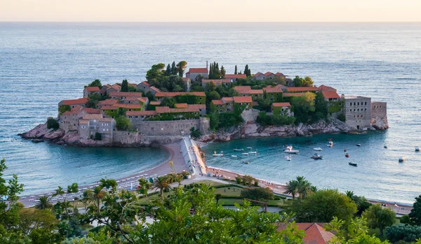 Sveti Stefan resort in Montenegro — Stock Photo, Image