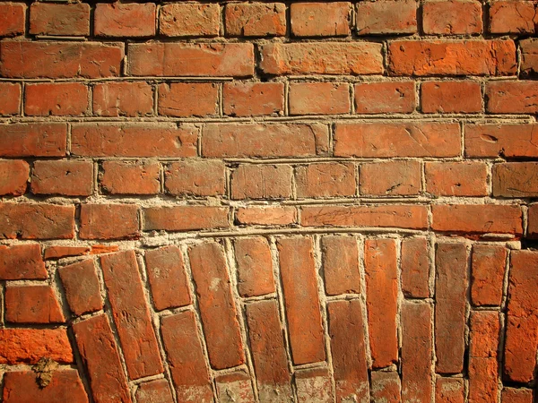 Old grunge brick wall background — Stock Photo, Image