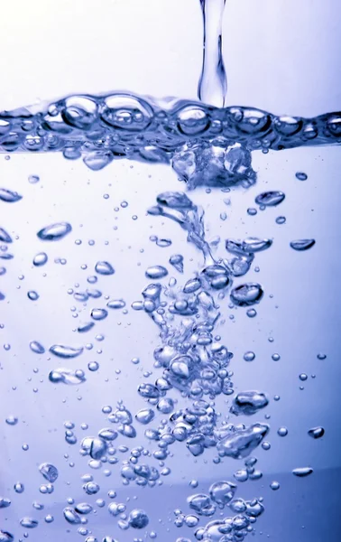 Air bubbles in water — Stock Photo, Image