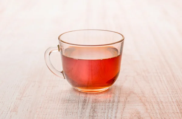 Cup of tea on wooden background — Stock Photo, Image