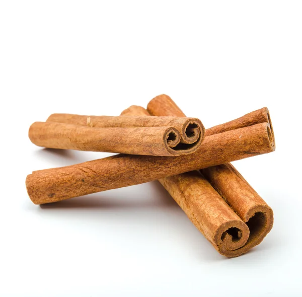 Cinnamon sticks  isolated on white background — Stock Photo, Image
