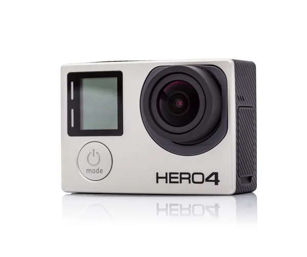 Moskva, Ryssland - 29 juni 2015: Gopro Hero4 isolerade — Stockfoto