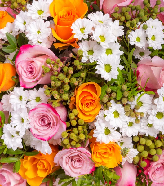 Abstrakter Hintergrund von Blumen. Nahaufnahme. — Stockfoto