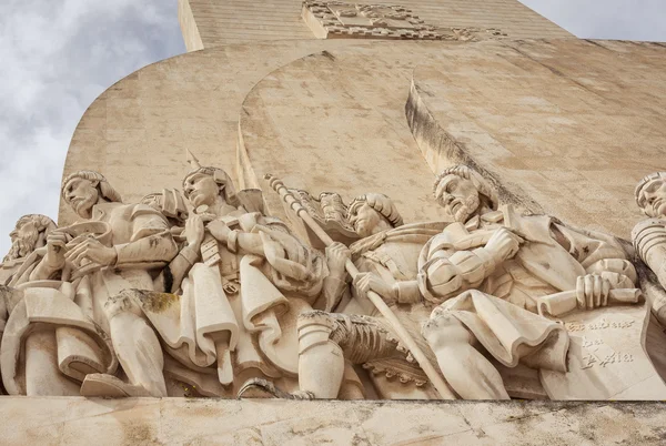 Пам'ятник відкриття, лісбон, португал. — стокове фото