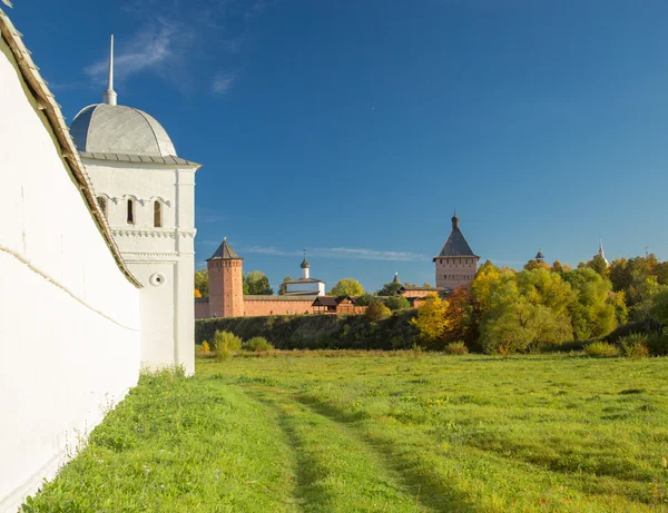 Klostret i Saint Euthymius vägg, Suzdal, Ryssland — Stockfoto
