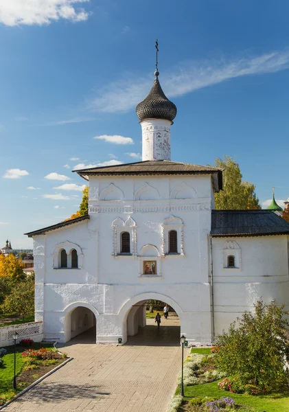 Chiesa della Porta dell'Annunciazione nel Monastero - Suzdal — Foto Stock