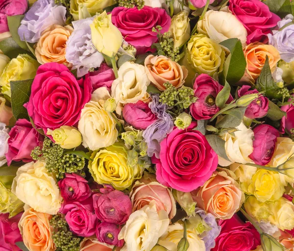 Abstrakter Hintergrund von Blumen. Nahaufnahme — Stockfoto