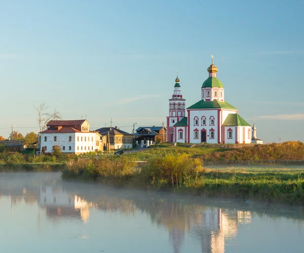 Chiesa ortodossa nella città di Suzdal Russia — Foto Stock