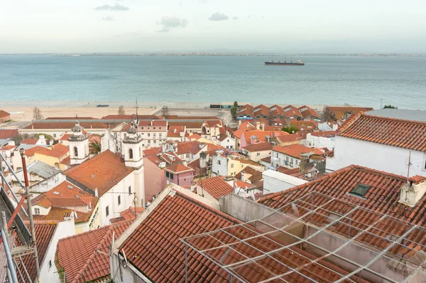 Vue de Mirador de Santa Lucia, Lisbonne — Photo