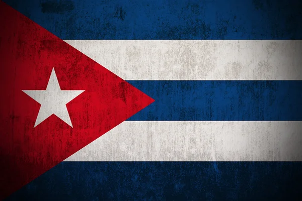 큐바 의 푸르스름 한 깃발 — 스톡 사진