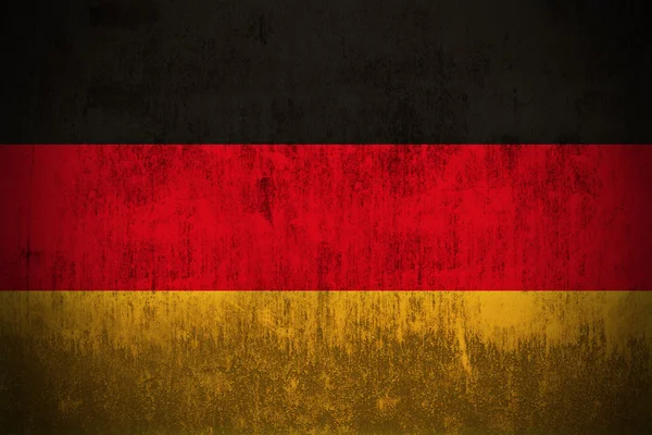 Grunge Flagge von Deutschland — Stockfoto