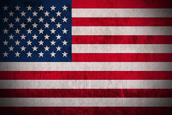 Vlajka Grunge v USA — Stock fotografie