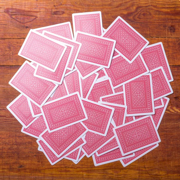 Παίξτε κάρτες πίσω υφή — Φωτογραφία Αρχείου
