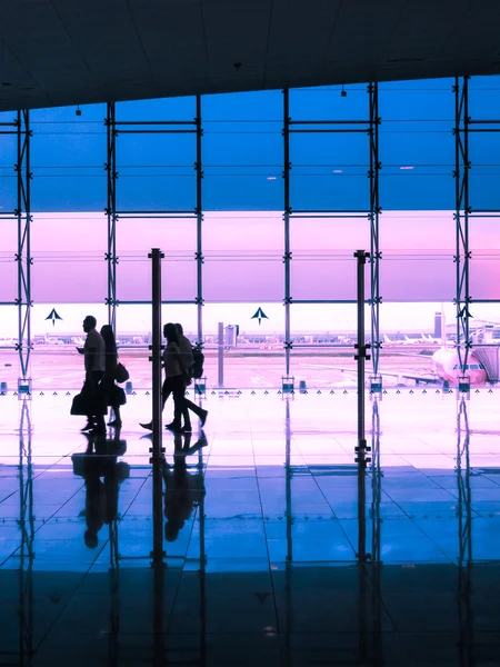 Pessoas Commuter Walking Rush Hour — Fotografia de Stock