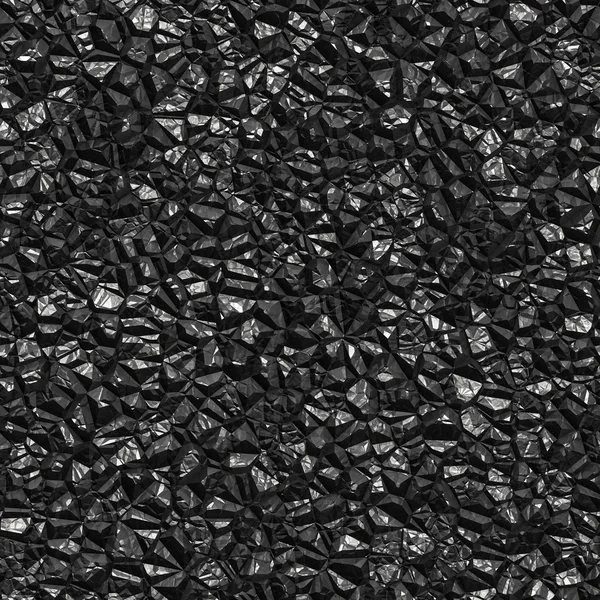 Seamless black coal background — Stock Photo, Image