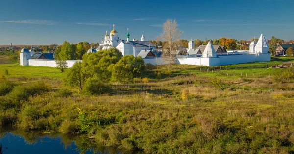 Klasztor prawosławny. Suzdal, Federacja Rosyjska. — Zdjęcie stockowe