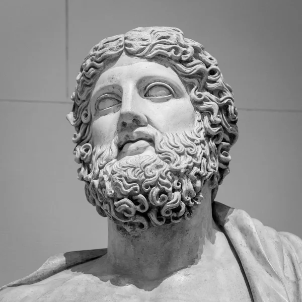 The ancient marble portrait bust — Stock Photo, Image