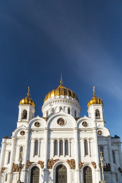 Собор Христа Спасителя в Москве — стоковое фото