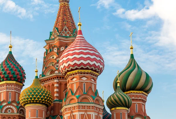 Catedral de São Basílio em Moscou, Rússia — Fotografia de Stock