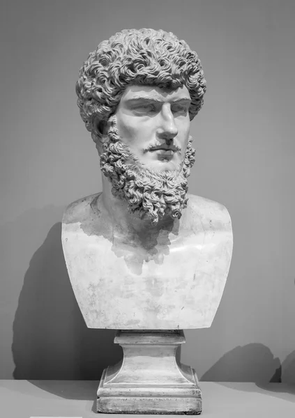 The ancient marble portrait bust — Stock Photo, Image