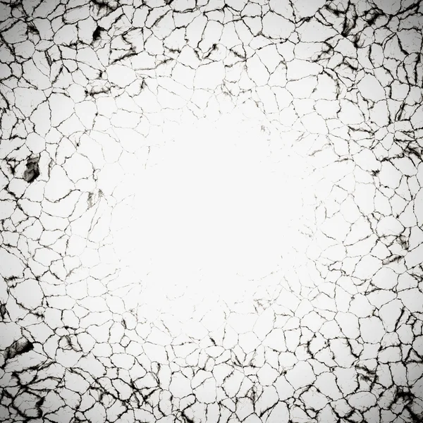 Grunge crack elemento de design de quadro — Fotografia de Stock