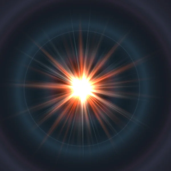 Streszczenie tło Star piękne promienie światła — Zdjęcie stockowe