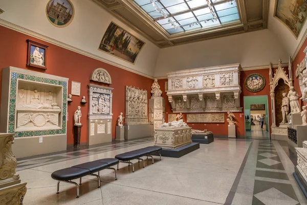 Pushkin Museum of Fine Arts di Moskow, Rusia — Stok Foto