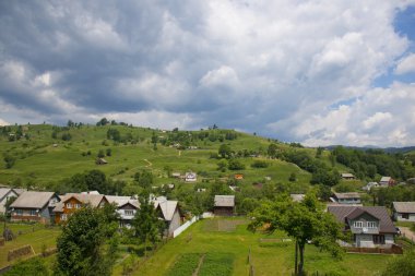 Ukraynalı köyün görünümü