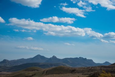 Kırım manzara, bahar zamanı