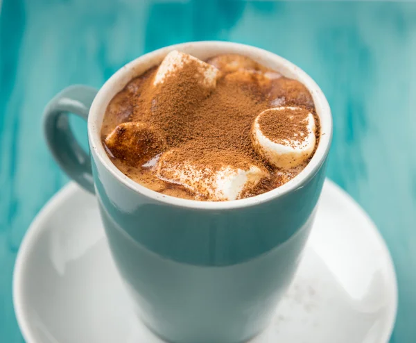 Cocoa with marshmallow — Stock Photo, Image