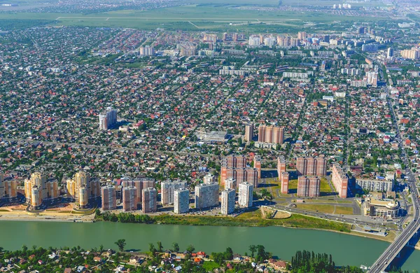 Краснодарский городской пейзаж — стоковое фото