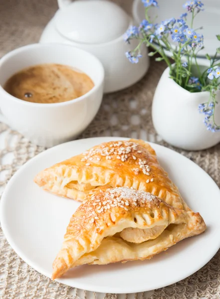 Samosa con manzanas — Foto de Stock