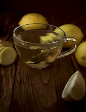 zencefil ve limon ile çay