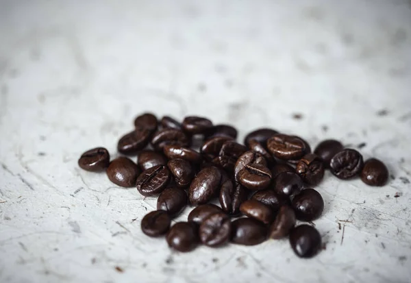 Coffee Beans Selective Focus Space Text Stock Image