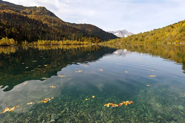 Lake Kardyvach Mountains Caucasian Reserve Russia — Stock Photo, Image