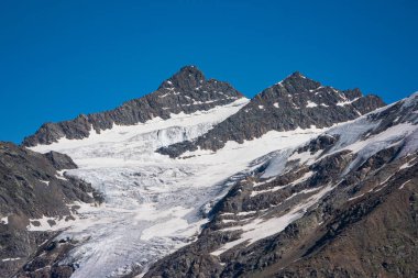 Kafkas Dağları 'na. Görüntü Rusya 'dan, Kabardino-Balkaria