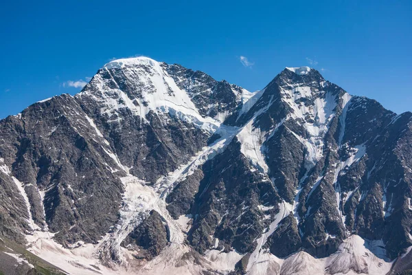 Munții Din Lanțul Caucazian Vedere Din Rusia Kabardino Balkaria — Fotografie, imagine de stoc