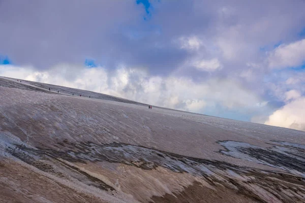 Montagne Della Catena Caucasica Vista Dalla Russia Kabardino Balkaria — Foto Stock