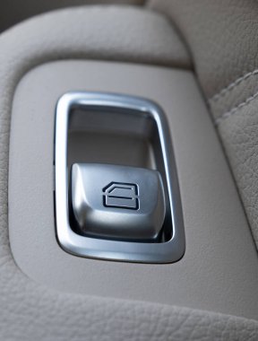 Modern lüks konforlu araba iç tasarımı, ayrıntılar