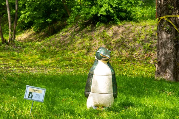 Opishnya Región Poltava Ucrania Mayo 2021 Pingüino Cerámica Museo Nacional — Foto de Stock